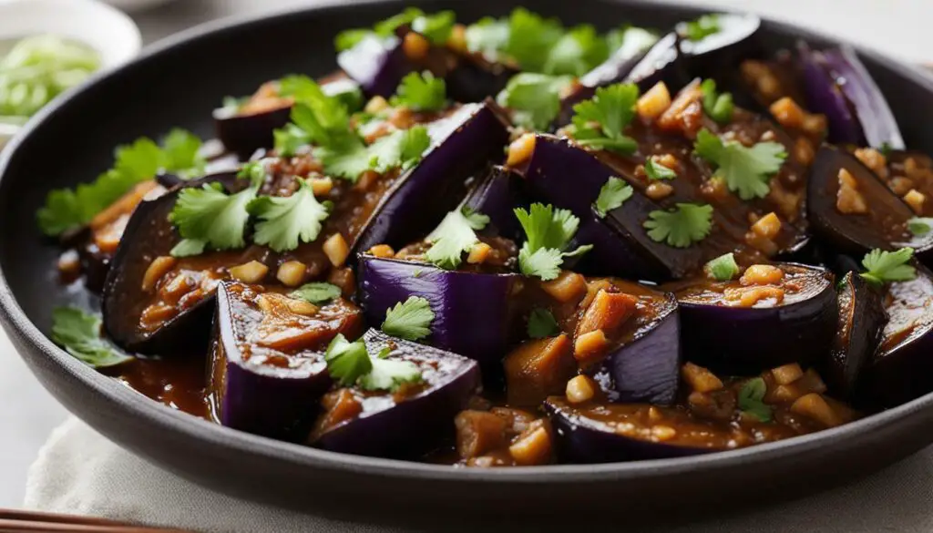 Chinese braised eggplant recipe