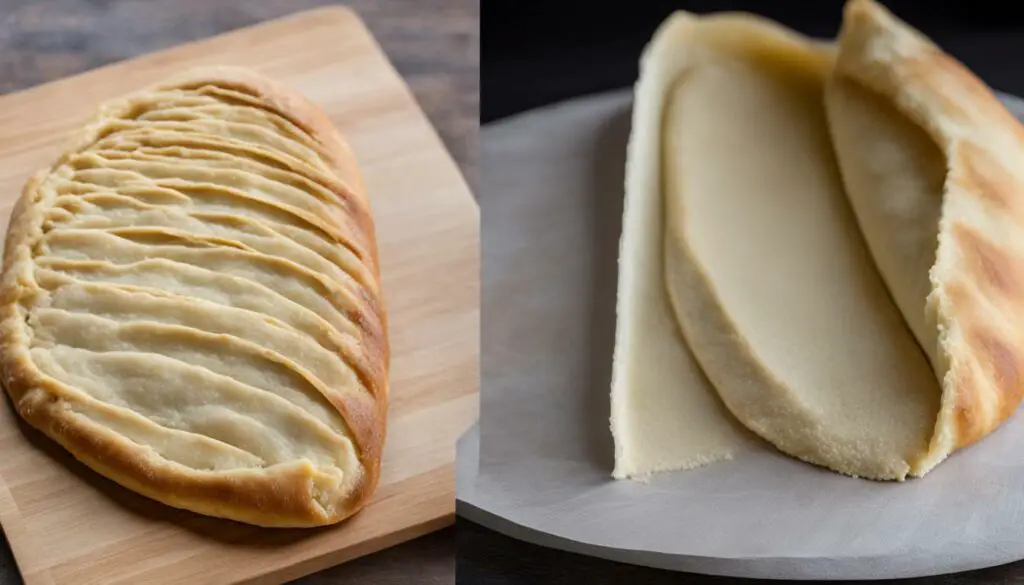 stromboli vs calzone dough