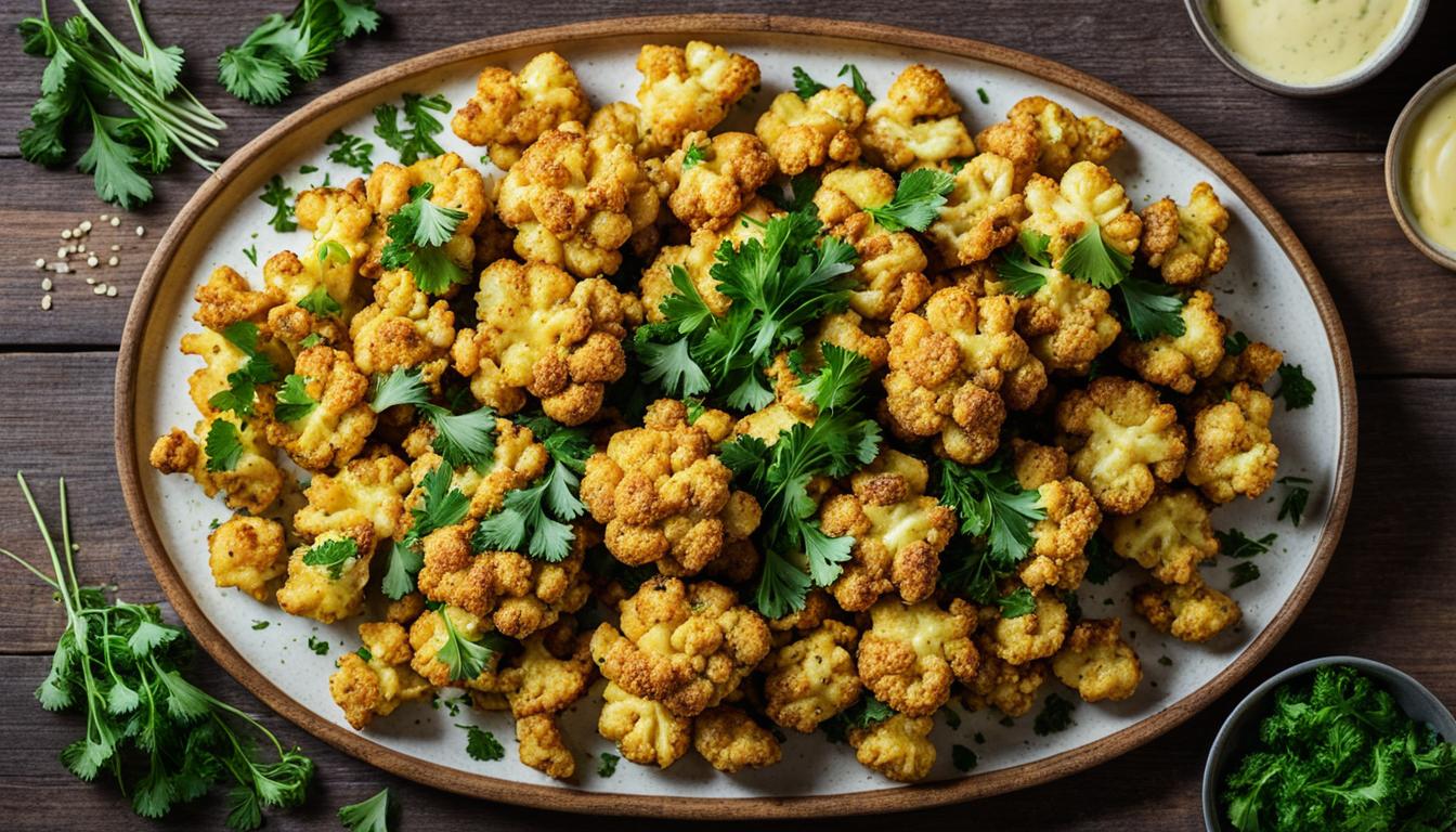 Crispy Cauliflower with Egg Batter Recipe