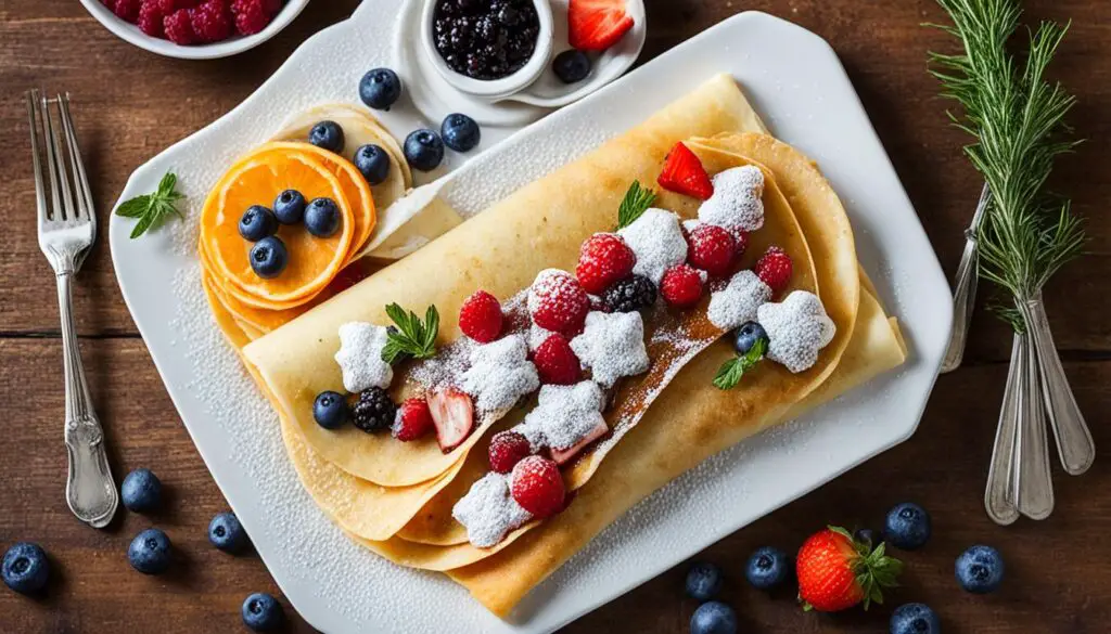 Russian crepes image