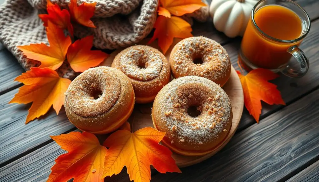 pumpkin donuts